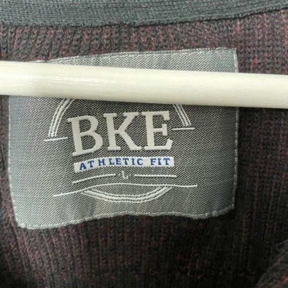 BKE Mens Athletic Fit 1/4 Zip Sweater‎ - Picture 2 of 3